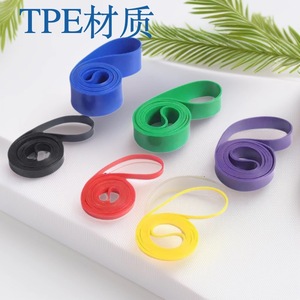 Bande de résistance élastique TPE Cooler 2080x4.5mm, équipement d'entraînement de fitness à boucle large pour exercices de force - Product Image 1