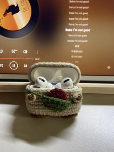 Lindo Siam Cat Original tejido suave Shell para AirPods 1/2 Pro Apple 3rd/4th generación auriculares inalámbricos caja de almacenamiento - Product Image 6