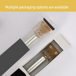<span class=keywords><strong>Tringle</strong></span> à rideau décorative en gros avec embouts en verre artisanaux, diverses finitions, quincaillerie de fenêtre pour projets commerciaux - Product Image 4