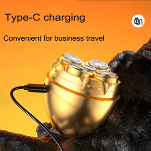 Professional Men's Electric Shaver Unique <b>Egg</b> Shape Design Waterproof Bald Shaver Razor <b>Machine</b> New Arrival for Home - Product Image 4