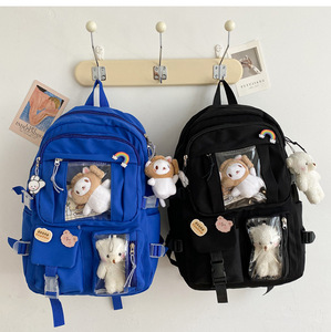 <span class=keywords><strong>Kawaii</strong></span> Ba lô dễ thương Ba lô cho cô gái tuổi teen trường trẻ em cuốn sách Túi du lịch Ba lô công suất lớn thẩm mỹ trường Túi vải túi đi học - Product Image 6