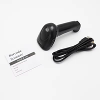 Lecteur de codes-barres sans fil commercial avec base de charge compatible avec les terminaux de point de vente, codes QR et codes-barres
