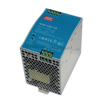 MW Original 480W Alimentation à découpage à sortie unique NDR-480-24 rail NDR-480-48 Type 24V 48V