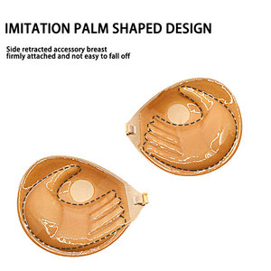Adam's Hand Silicone toppa seno frontale con bottone <span class=keywords><strong>invisibile</strong></span> per reggiseno con toppe per capezzolo Sexy Lingerie estiva per ragazze - Product Image 2