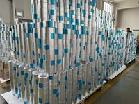 Ruban d'isolation thermique de qualité professionnelle en feuille d'aluminium avec renfort en fibre de verre pour usage commercial