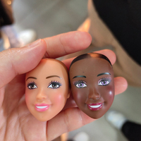 Muñecas personalizadas de fábrica DIY, vestidos coloridos que cambian los juguetes, diferentes escenas, creación gratuita, juego para niñas, cabeza de muñeca de 11,5 pulgadas con pelo