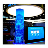 Panneau LED souple étanche 320mm*160mm P1.5 P2 P2.5 P3 Module d'affichage LED flexible pour intérieur