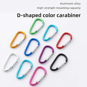 Mousqueton en forme de D Alecter APH-C02 + vis à serrage manuel 1/4-20 pour supports de suspension, poignée de selfie stick pour appareil photo - Product Image 2