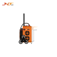 Machine de nettoyage laser à fibre pulsée 500W refroidie par air, conception compacte en valise, décapant de rouille laser léger pour usage industriel et bois
