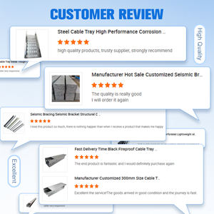 Plateau de câbles perforé galvanisé en gros à bas prix, plateaux de câbles électriques - Product Image 6