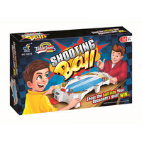 Jeu de société interactif en plastique éducatif de grande taille, jouet amusant pour le bureau, jeu de bataille de table, tir de balles de ping-pong pour enfants