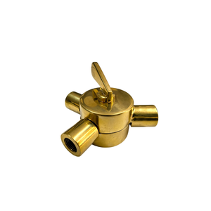 Connecteur pivotant en <span class=keywords><strong>laiton</strong></span> durable pour l'assemblage d'éclairage multidirectionnel, personnalisable en couleur et en spécifications - Product Image 3