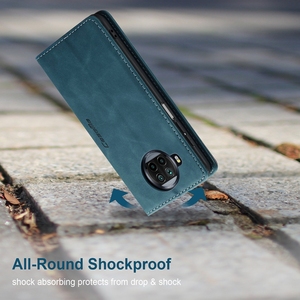Caseme Retro Cassa di Cuoio Del Raccoglitore Per Xiaomi Mi 10T Lite 10T <span class=keywords><strong>Pro</strong></span> <span class=keywords><strong>Redmi</strong></span> K30S Nota <span class=keywords><strong>9</strong></span> <span class=keywords><strong>Pro</strong></span> 9S di Lusso di Vibrazione Del Basamento Della Copertura Della Pelle - Product Image 5