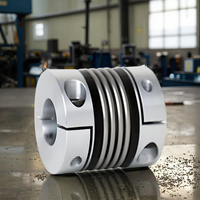 Accouplement à soufflet en alliage d'aluminium hautement sensible et hautement compensatoire, type pince (ZS3-C) pour machine-outil CNC - Marque Fan-QIANRUI 1