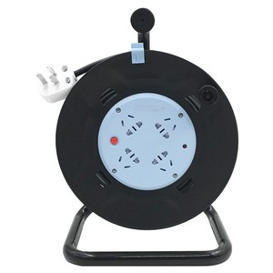 Enrouleur de câble rétractable en cuivre 3*2.5 50m avec 4 prises de terre robustes IP65 <span class=keywords><strong>pour</strong></span> usage industriel - Product Image 2