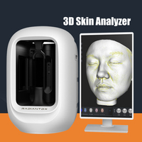 La última máquina analizadora de piel 3D AI, escáner facial, probador Facial, escáner de Salud de la piel para clínica de la piel, herramienta de análisis de Dermatología