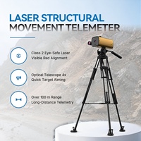 Sensor Inclinasi Nirkabel Laser Tunggal, Sensor Gerakan Struktural, Detektor Gerakan Bangunan, Monitor Perpindahan LoRa