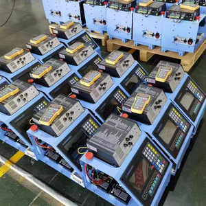 Mesin pemotong gantry <span class=keywords><strong>CNC</strong></span> portabel, penggerak ganda jalur ganda, mesin pemotong <span class=keywords><strong>CNC</strong></span> stabil dengan remote control tambahan - Product Image 2