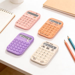 <span class=keywords><strong>Calculadora</strong></span> Huayang con Diseño de Capibara, <span class=keywords><strong>Calculadora</strong></span> Portátil de Oficina de 8 Dígitos con Apagado Automático, Regalo de Útiles Escolares para Estudiantes - Product Image 2