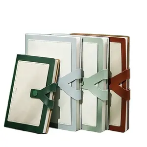 Fabricant de carnets de notes en cuir A5 à couverture rigide avec logo personnalisé, papier promotionnel pour la publicité et les cadeaux