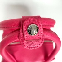 Sac à main de golf rose en cuir PU Logo personnalisé Accessoires de sac de golf Mini pochettes de golf de luxe