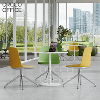 Chaise de bureau pivotante ergonomique de direction, design original moderne, pour visiteurs, rembourrée, pour conférence et travail