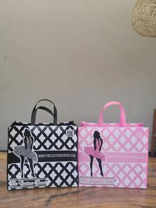 Custom Logo Eco-Friendly Recyclable PP Non-Woven Fabric Tote Reusable Grocery Shopping <b>Bags</b> with Folding Style - Product Image 2