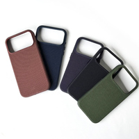 Étui spécial en toile personnalisé de haute qualité pour téléphone portable étui magique simple pour iPhone 17 Pro Max