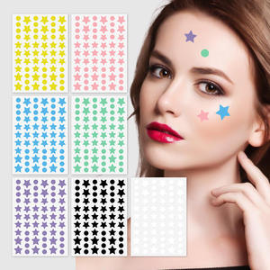 Commerce transfrontalier grande taille 60 pièces hydrocolloïde PE patchs contre l'acné en Stock Style étoile combinaison salicylique bouton <span class=keywords><strong>Patch</strong></span> - Product Image 4