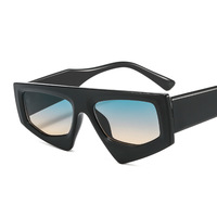 Boyarn Fashion Design Écaille de Tortue Personnalité Double Couleur Optique Lunettes Cadre Rétro Irrégulier Surdimensionné Lunettes