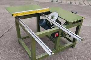 Petite scie à table coulissante pour la fabrication de meubles, capable de couper à 45 degrés, vendue à bas prix - Product Image 4