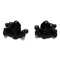Étriers de frein à disque gauche + droit pour 2 temps 47cc 49cc Mini vélo de poche chinois Dirt Kids ATV Quad Goped Scooter électrique Go Ka