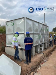 Tanque <span class=keywords><strong>de</strong></span> <span class=keywords><strong>Agua</strong></span> <span class=keywords><strong>de</strong></span> GRP FRPV <span class=keywords><strong>de</strong></span> 20000 Litros con Certificación WRAS, Ideal para Riego, Recolección <span class=keywords><strong>de</strong></span> <span class=keywords><strong>Agua</strong></span> <span class=keywords><strong>de</strong></span> <span class=keywords><strong>Lluvia</strong></span>, Consumo Humano y Extinción <span class=keywords><strong>de</strong></span> Incendios - Product Image 2