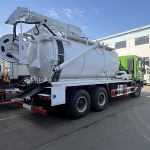 Camión de succión de aguas residuales FOTON 4x2 completamente nuevo, camión de limpieza con tanque de vacío de 20 CBM para exportación. - Product Image 4