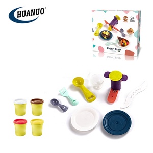 Juego de juego de simulación de plastilina de colores, 6 latas (2 onzas) con juego de arcilla para herramientas de juego para ni - Product Image 5