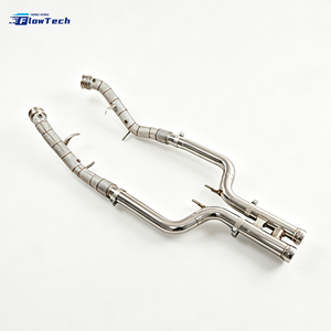 Collecteur d'échappement sport haute performance pour Mercedes-Benz S600 S65 AMG W222 M279 6.0L V12 Biturbo en acier 304 – Amélioration de l'échappement de course - Product Image 3