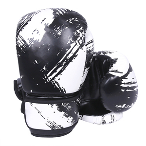 Guantes de entrenamiento de boxeo de 14oz para adultos, guantes de sparring de PU resistentes al desgarro para interiores para competición - Product Image 4