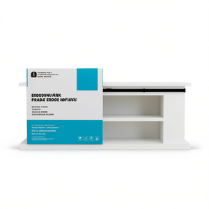 Kit de porte coulissante en acier au carbone mini, 78,7 pouces, noir, pour armoire de rangement intérieure - Product Image 1