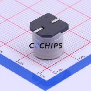 ตัวเก็บประจุอิเล็กโทรไลต์อะลูมิเนียมแบบ SMD รุ่น EEE1CA331P ขนาด D10xL10.2 มม. 330uF 20% 16V 380mA-120Hz - Product Image 2