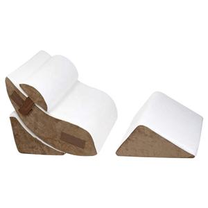 Almohada de Cuña Ortopédica para Soporte Lumbar, Juego de 4 Piezas para Cabecera, Espuma Viscoelástica, Almohada de Cuña para <span class=keywords><strong>Embarazo</strong></span> - Product Image 1