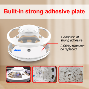 Antiparasitaire intelligent inoffensif USB électrique attirant les insectes livré avec 2 cartes adhésives piège à puces pour l'intérieur de votre maison - Product Image 3