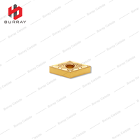 Dnmg1504 DNMG150404-MM 55deg Rhombic Insert untuk Pemotongan Semi-finishing pada Baja dengan Lapisan CVD