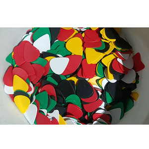 Strumenti a corda in ABS all'ingrosso plettri per <span class=keywords><strong>chitarra</strong></span> colorati in Nylon personalizzato prezzo moda Design plettro - Product Image 1