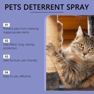 <span class=keywords><strong>Spray</strong></span> Répulsif pour Animaux 50ml <span class=keywords><strong>Anti</strong></span>-griffures et <span class=keywords><strong>Anti</strong></span>-morsures, <span class=keywords><strong>Spray</strong></span> d'Entraînement pour Chats, Naturel et Sûr pour Utilisation en Intérieur - Product Image 4
