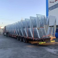 Étagère empilable en acier robuste sur mesure |   Plateforme empilable galvanisée d'une capacité de 1000 kg |   Solution de logistique industrielle