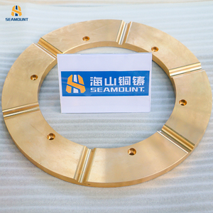 Componenti per frantoio a cono lavorati a CNC boccola in bronzo boccola per cuscinetto eccentrico disco di attrito e piastra di spinta per la perforazione di rame - Product Image 2