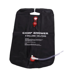 Sacs de douche solaires pliables 20L pour extérieur, chauffage compact pour le camping et le bain - Product Image 2