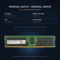 Untuk Memori Server 64GB DDR4-3200 ECC RDIMM 2Rx4 1.2V Tersedia dalam Stok Asli Belum Terpakai Kompatibel untuk Supermicro Lainnya.