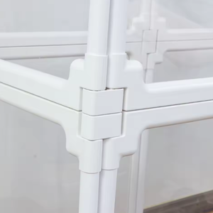 猫ジャンプダブルストーリーミニチュアヴィラ透明フェンス通気性メッシュリターボックスABS PET素材カスタマイズ可能 - Product Image 6