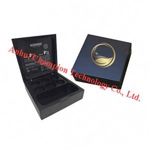 Organizador de café duradero con 2 ranuras y madera reforzada - Product Image 3